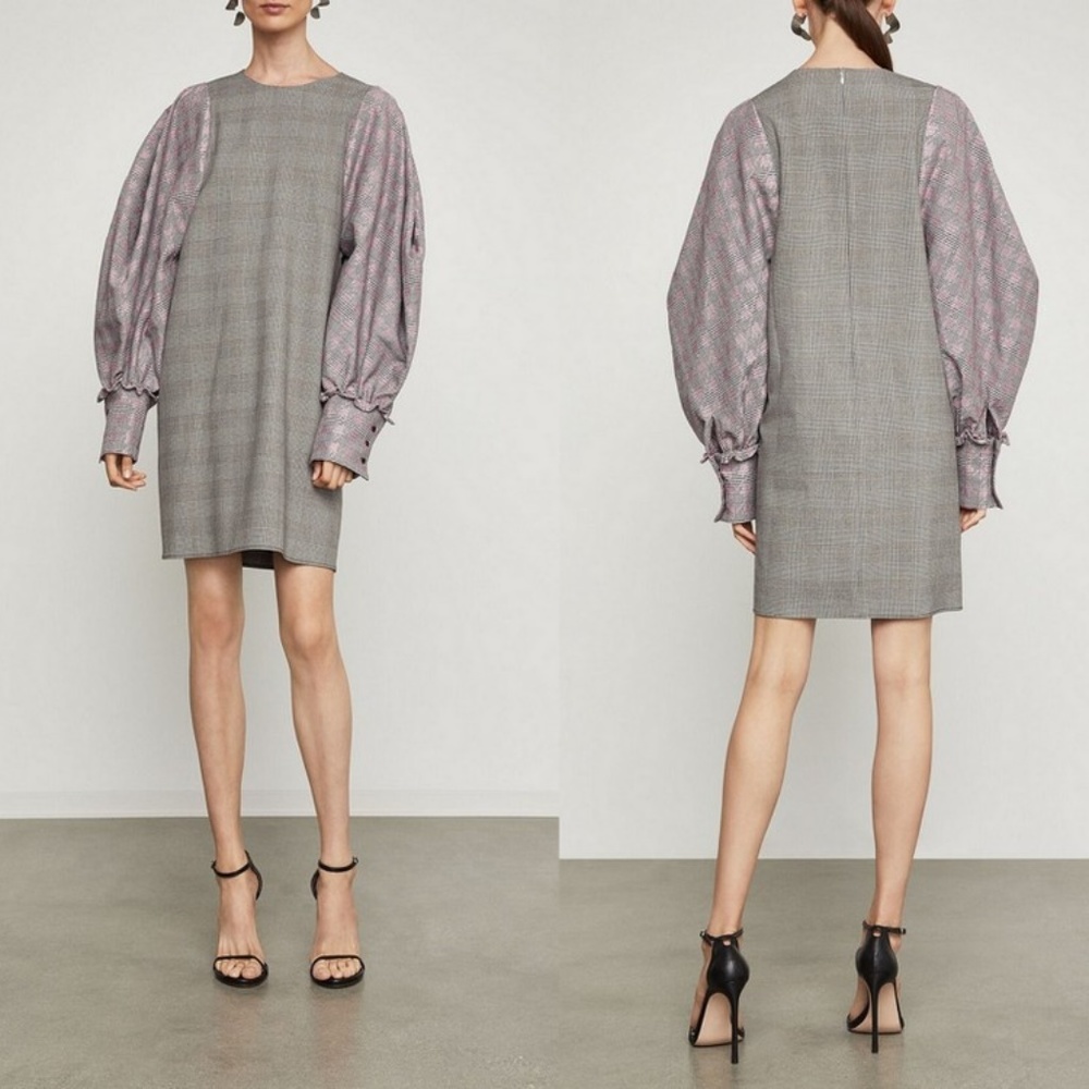 BCBG MAXAZRIA Women's Balloon Sleeve Dress, Size XS